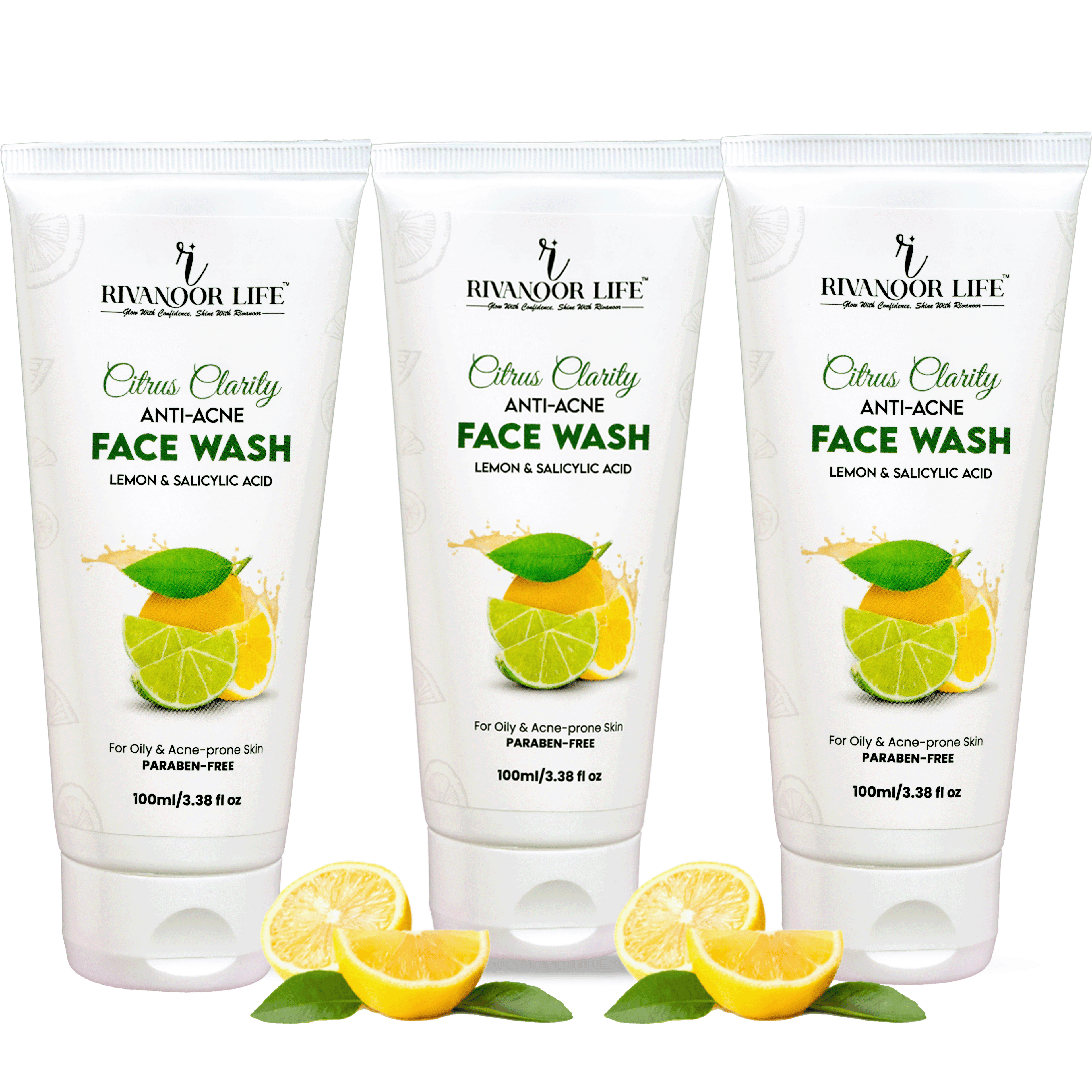 Citrus Clarity ANTI-ACNE Face Wash ( Pack of 3 )